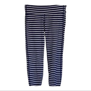 Athleta Striped Capris Sz XS